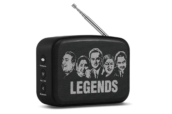 Carvaan Mini Hindi Legends - Moonlight Black